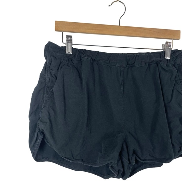 Madewell Women’s High Rise Pull On Shorts in Black Size L - Picture 9 of 14